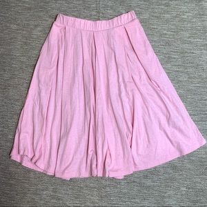 Baby pink LuLaRoe Madison skirt